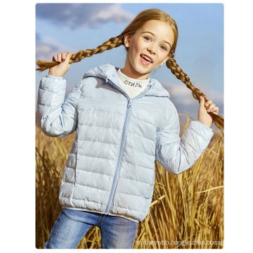 Ultra light Fashionable Winter Comfortable Kids Duck Down Jackets